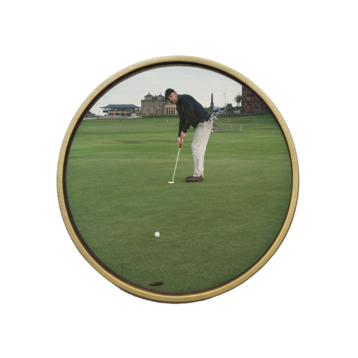 Custom Brass Ball Marker - 40mm