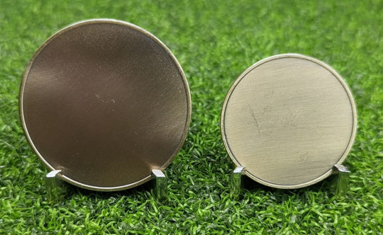 Custom Double-Sided Brass Ball Marker - 40mm