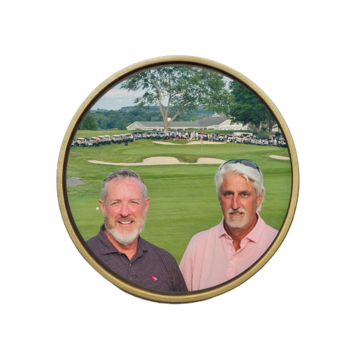 Custom Brass Ball Marker - 40mm