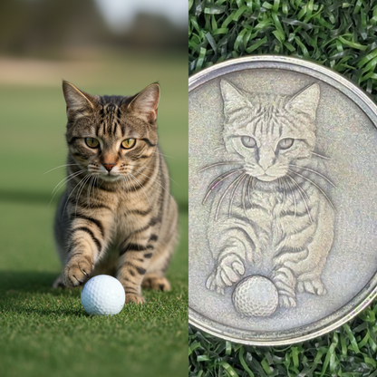 Custom Brass Ball Marker - 40mm