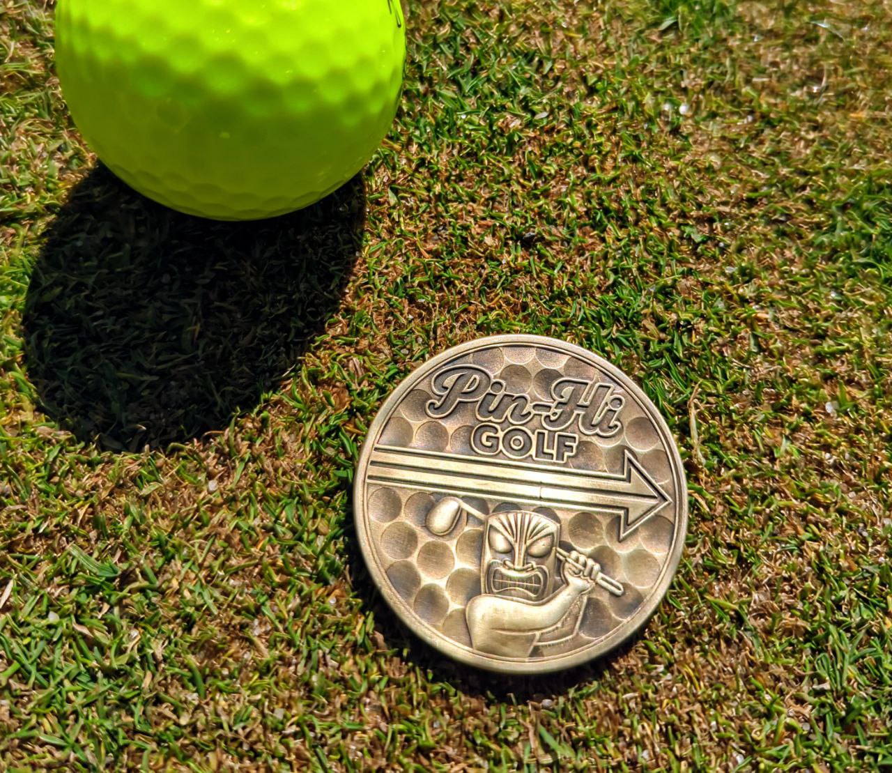 Custom Brass Ball Marker